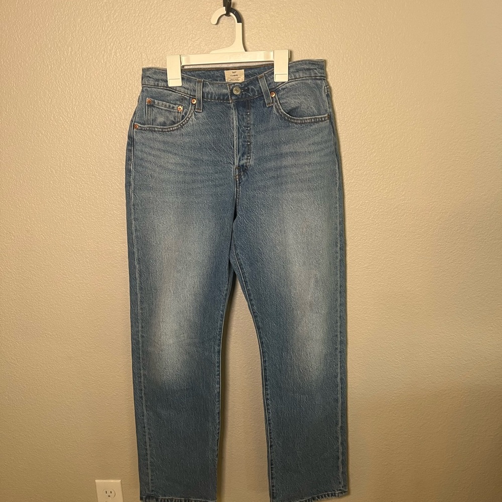 Levi's women’s 501 curve  Blue Jeans